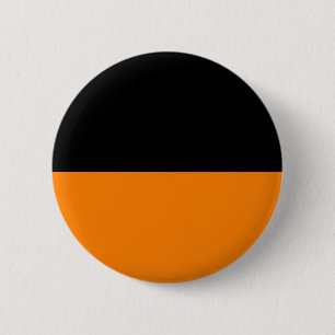 top black bottom orange DIY custom background 2 Inch Round Button