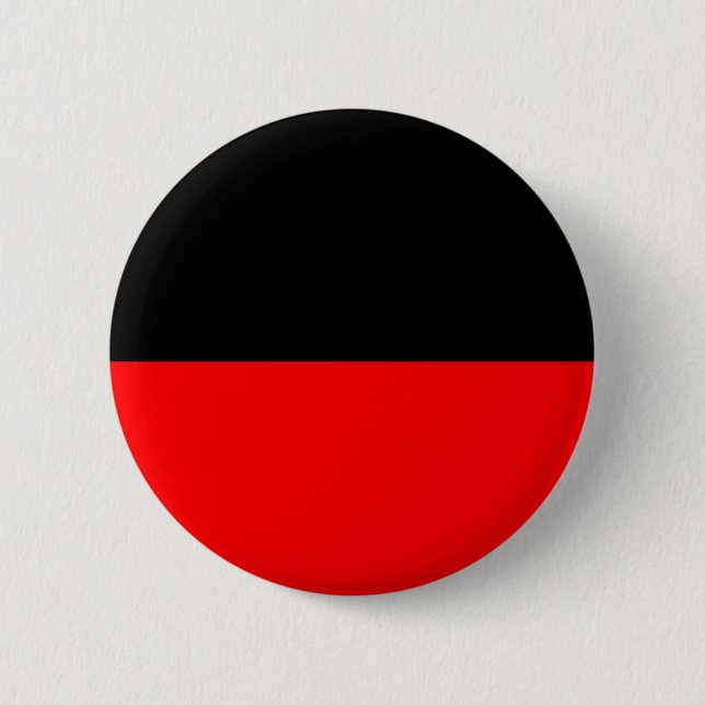 top black bottom red DIY custom background templat 2 Inch Round Button (Front)