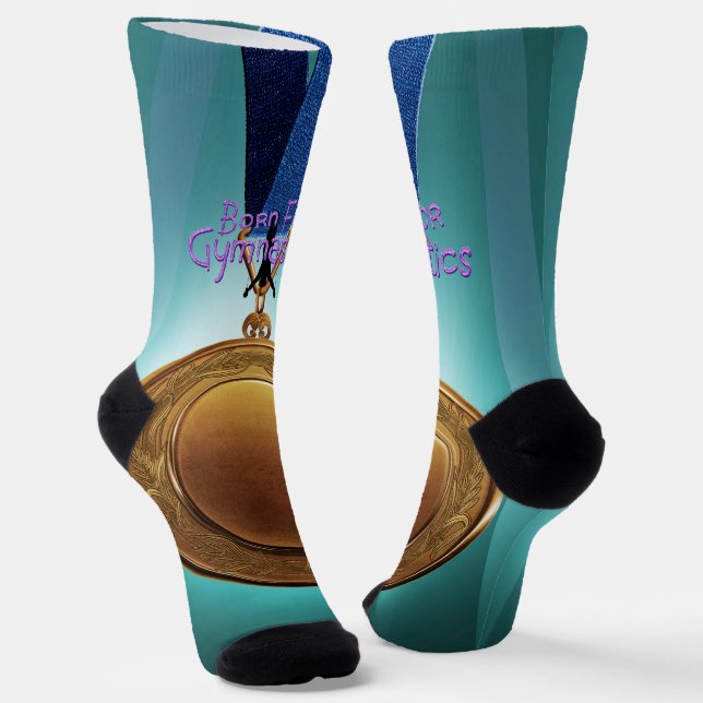 TOP Born for Gymnastics Socks (Angled)