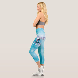 TOP Born to Cheer Capri Leggings