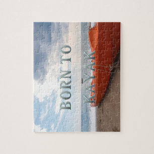TOP Born to Kayak Jigsaw Puzzle