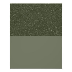 Top Bruit Moss Green Photo Élargissement - Personn