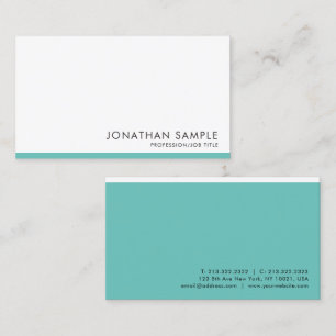 Top Business Cards Elegant Simple Template