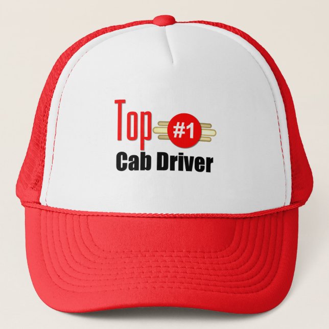 Top Cab Driver Trucker Hat (Front)