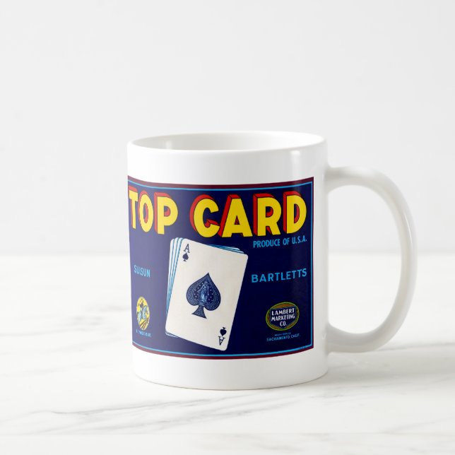 Top Card Coffee Mug (Right)