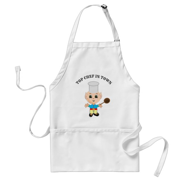 Top Chef in Town Standard Apron (Front)
