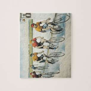 TOP Cycling Old School Jigsaw Puzzle