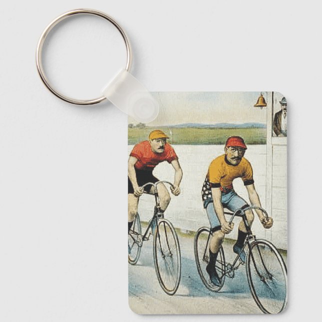 TOP Cycling Old School Keychain (Front)