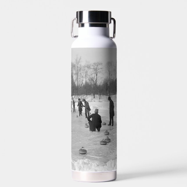 TOP Cycling Old School Water Bottle (Front)