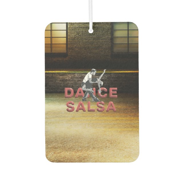 TOP Dance Salsa Air Freshener (Front)