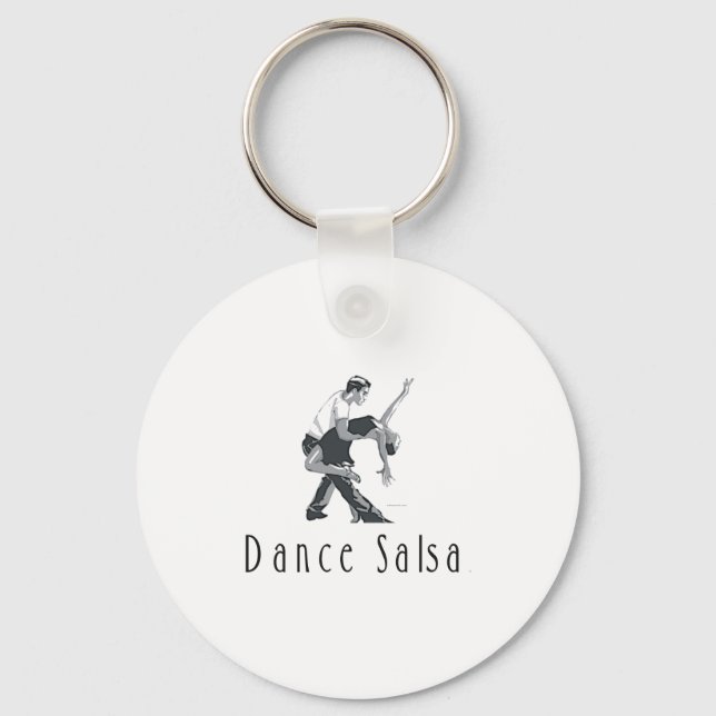 TOP Dance Salsa Keychain (Front)