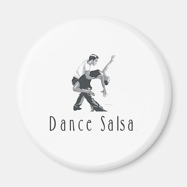 TOP Dance Salsa Magnet (Front)