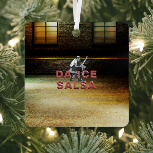 TOP Danse Salsa Métal Ornement (Insitu)