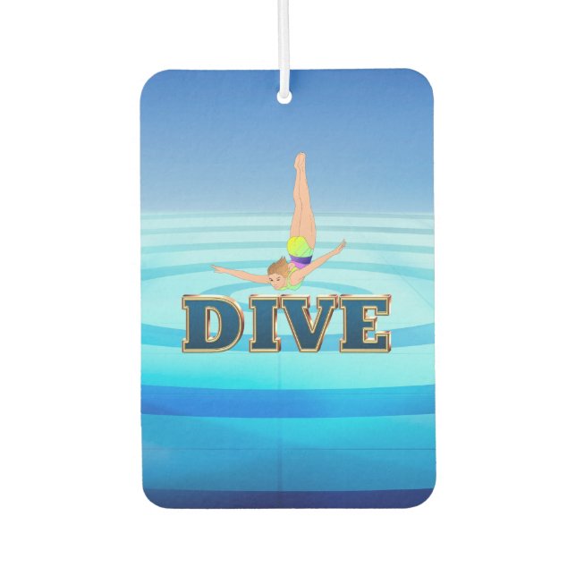 TOP Dive Air Freshener (Front)