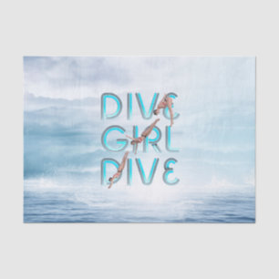 TOP Dive Girl Dive Tissue Paper