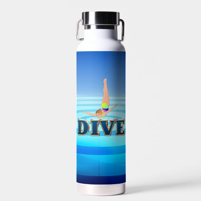 TOP Dive Water Bottle (Front)
