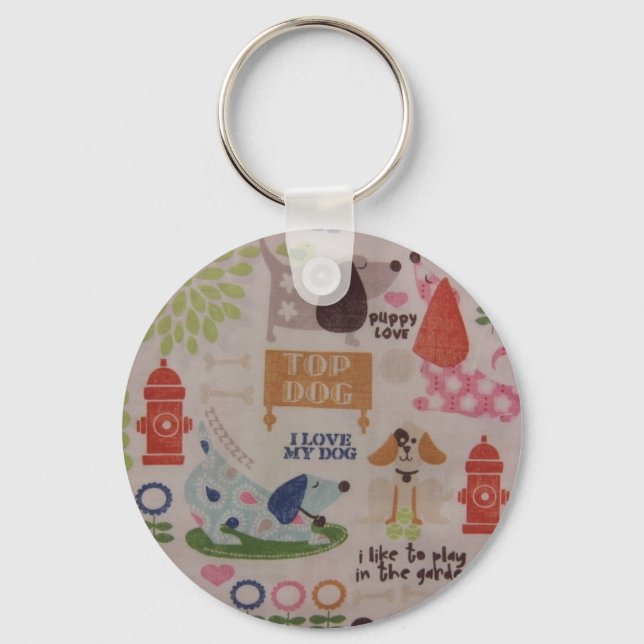 Top Dog Keychain (Front)