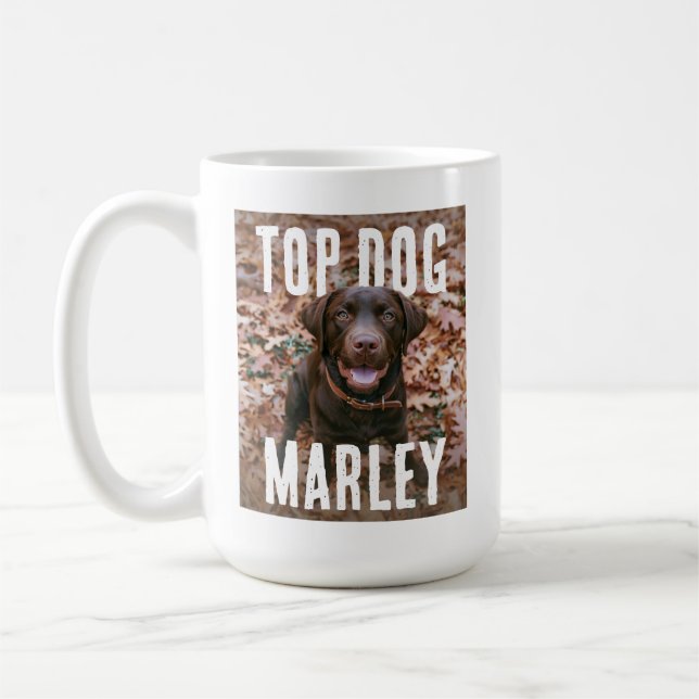 Top Dog PhotoPop Coffee Mug (Left)