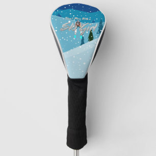 TOP Don't Mess With Ski Girl Golf Head Cover