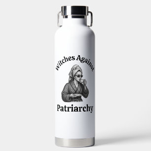 Top Feminist Gift Zodiac Birthday Political Friend Water Bottle