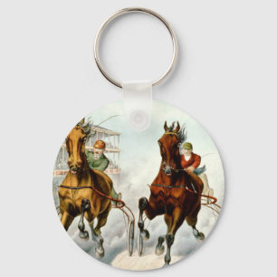 TOP Finish Line Fanatic Keychain