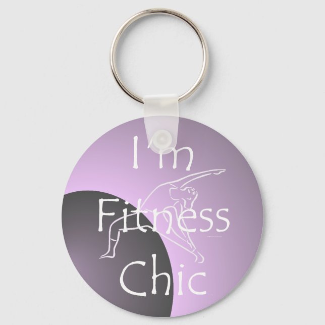 TOP Fitness Chic Keychain (Front)