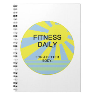 TOP Fitness Daily Notebook