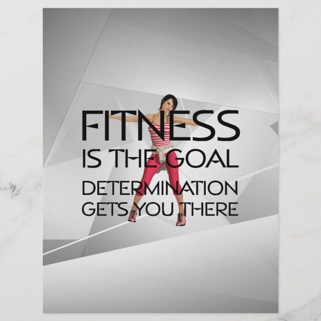 TOP Fitness Goal Flyer (Front)