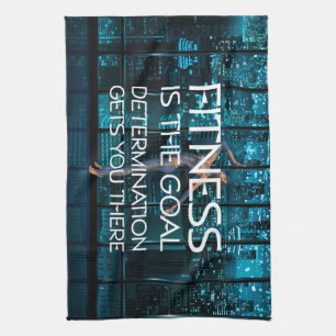 TOP Fitness Goal Kitchen Towel