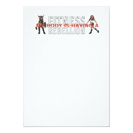 TOP Fitness Rebellion Card