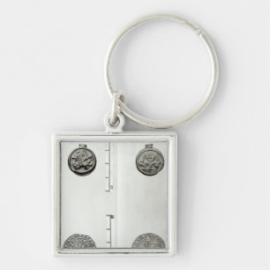 Top: Gaulish Coin of the Remes obverse Keychain