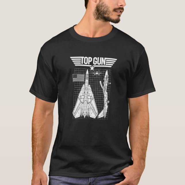 Top Gun F 14 Tomcat Blueprints   (Front)