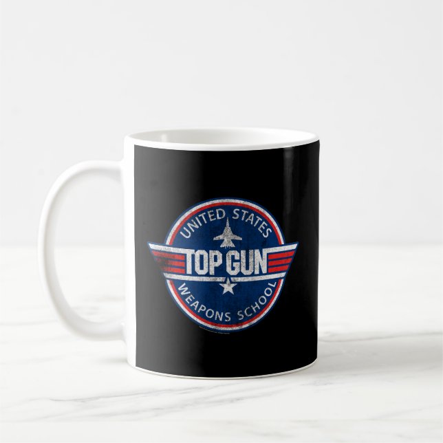 Top Gun Fighter Weapons School Coffee Mug (Left)