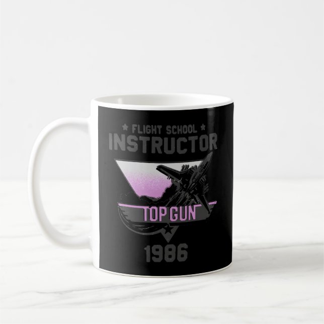Top Gun Flight Instructor Coffee Mug (Left)