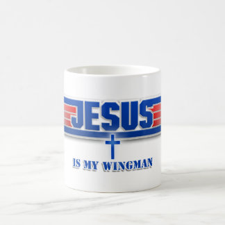 Top Gun Logo Jesus Christ Wingman Movie Mug