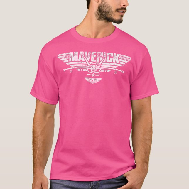 Top Gun Maverick Text Centred Logo (Front)