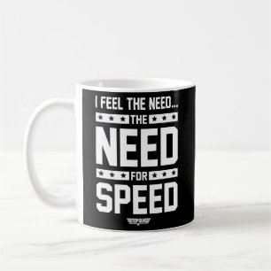 Top Gun Need For Speed Type Coffee Mug