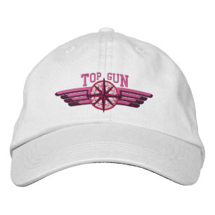 Top Gun Northern Star Compass Pilot Wings Embroidered Hat