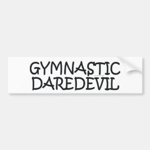 TOP Gymnastics Daredevil Bumper Sticker