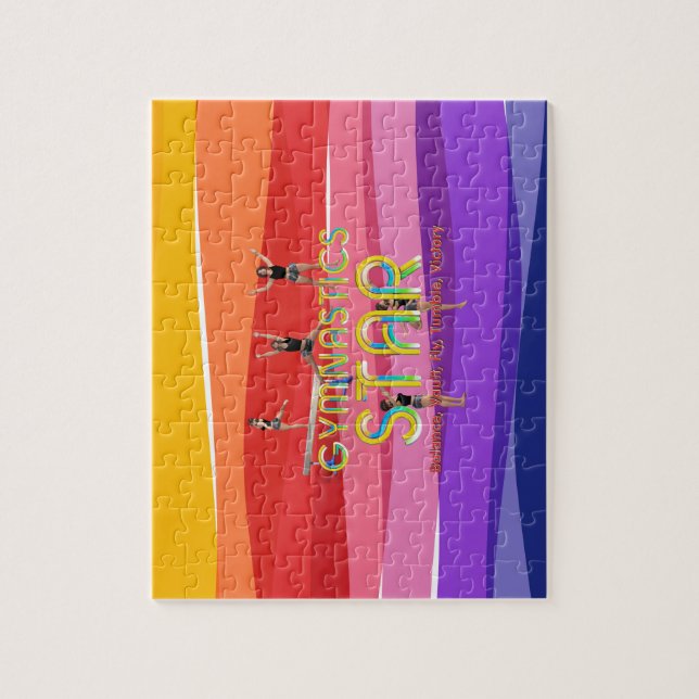 TOP Gymnastics Star Jigsaw Puzzle (Vertical)