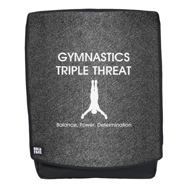 TOP Gymnastics Triple Threat Backpack (Front)