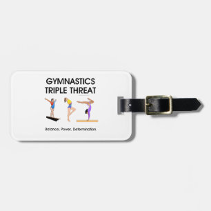 TOP Gymnastics Triple (W) Luggage Tag