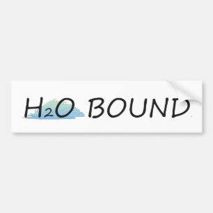 TOP H2O Bound Bumper Sticker