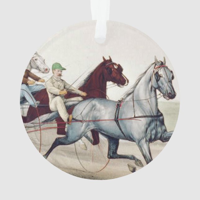 TOP Harness Racing Ornament (Back)