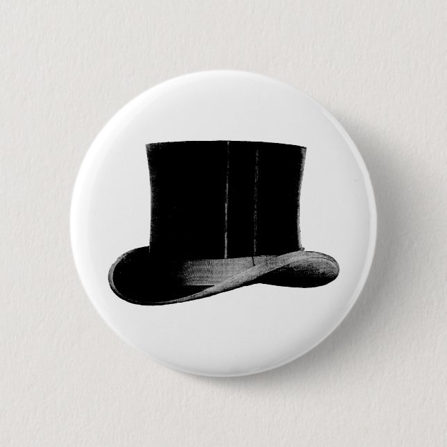 top hat 2 inch round button (Front)