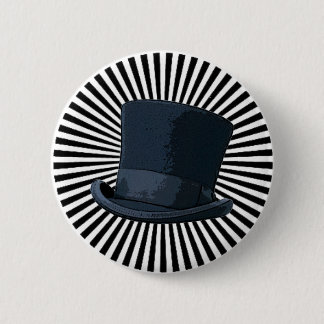 Top Hat! 2 Inch Round Button
