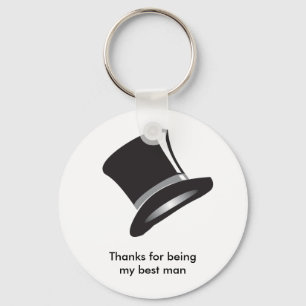 Top Hat Keychain
