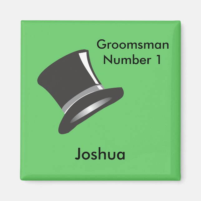 Top Hat Magnet (Front)
