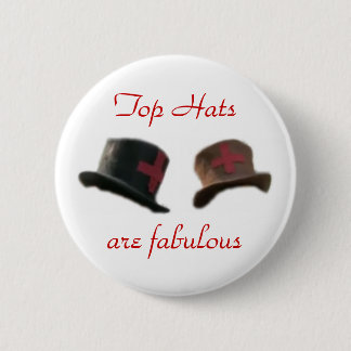 Top hats 2 inch round button