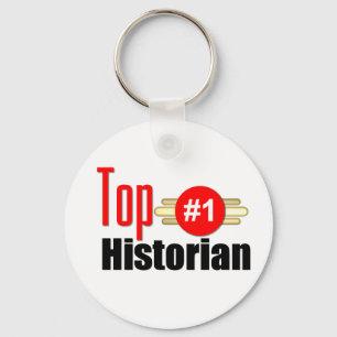 Top Historian Keychain
